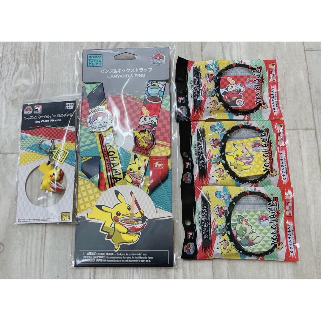 ポケモン - WCS 2023 横浜 ネックストラップ他5点セットの通販 by ポケモン - WCS 2023 横浜 ネックストラップ他5点セットの通販 by