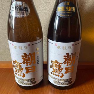 朝日鷹1.8ℓ 保存状態良し。2本組(日本酒)