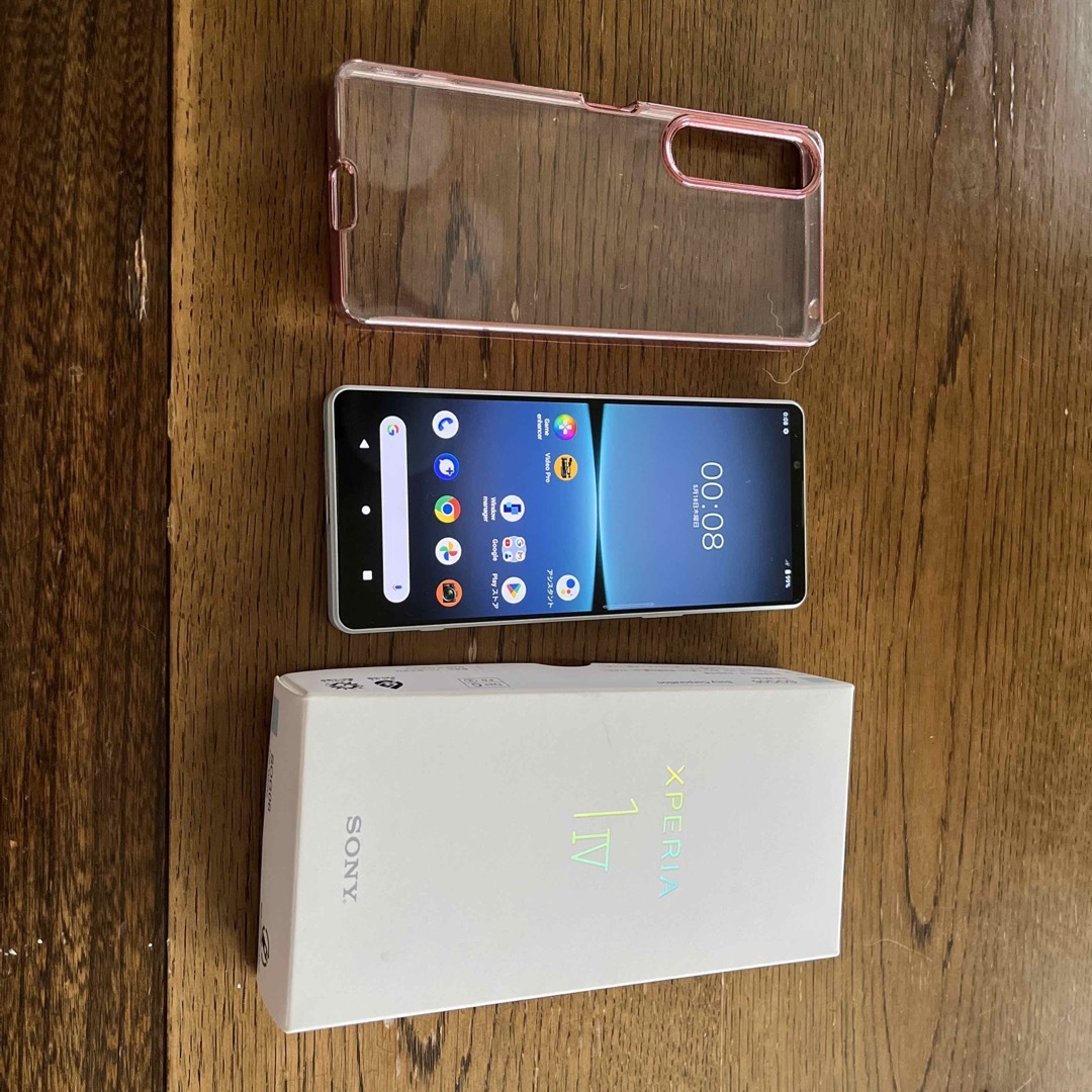 スマホ家電カメラSONY Xperia 1 IV SOG06 アイスホワイト