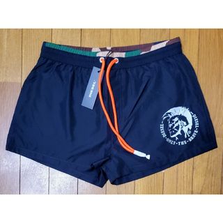 ディーゼル(DIESEL)のディーゼル　新品　メンズ　スイムウェア(カモフラージュ/ブラックS)(水着)