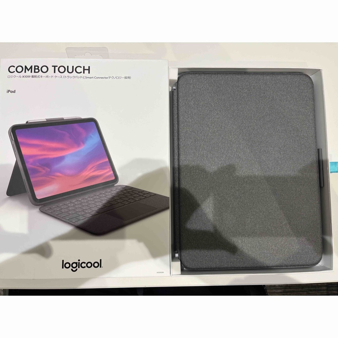 Logicool(ロジクール)のロジクール iPad 第10世代 iK1059GRA ペンシル iP11SL スマホ/家電/カメラのスマホアクセサリー(iPadケース)の商品写真