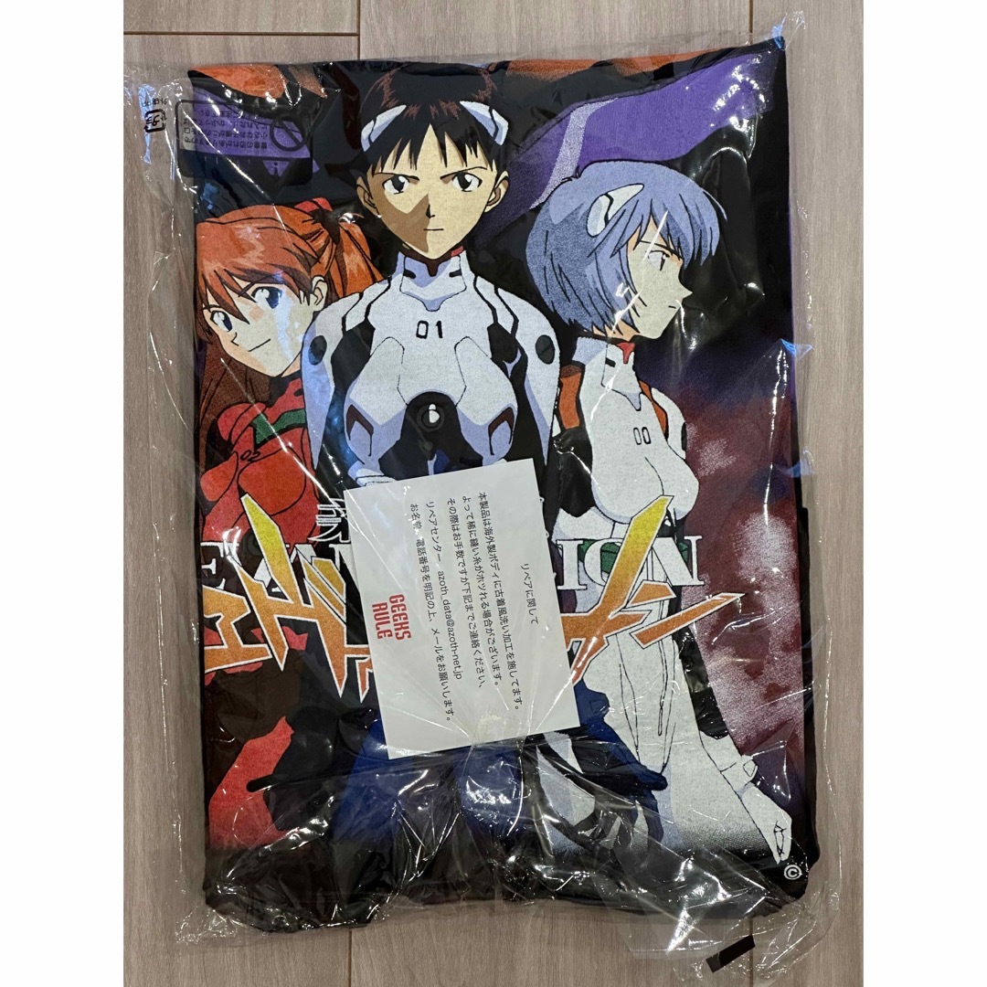 NEON GENESIS EVANGELION GEEKS T-shirt XL