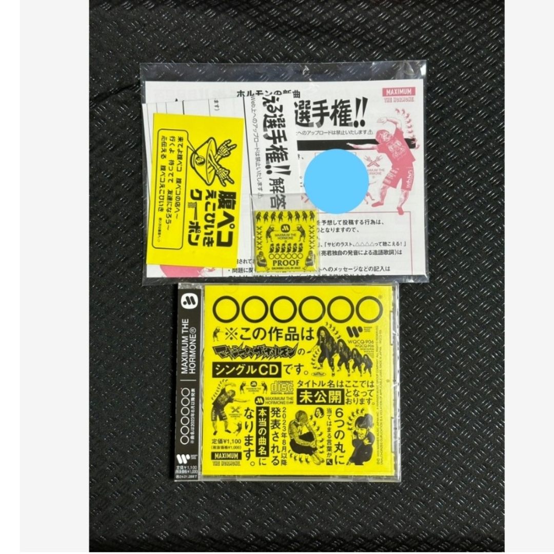マキシマム ザ ホルモン　CD