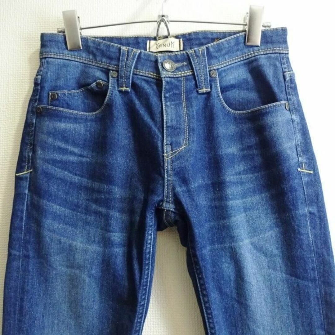 【新品　タグ付き】ｙａｎｕｋ KAY boys slim　ダメージ加工ジーンズ