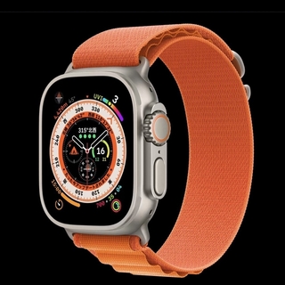 アップルウォッチ(Apple Watch)のApple Watch Ultra アルパインループL オレンジ(その他)