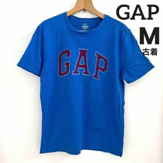 ギャップ(GAP)のGAP ロゴTシャツ 古着 コットン Mサイズ(Tシャツ/カットソー(半袖/袖なし))