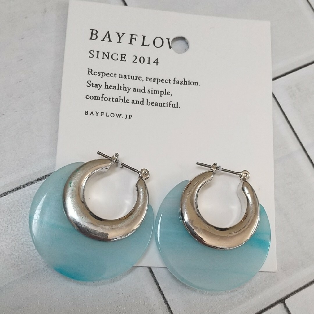 BAYFLOW(ベイフロー)の新品BAYFLOWチタンポストピアス レディースのアクセサリー(ピアス)の商品写真