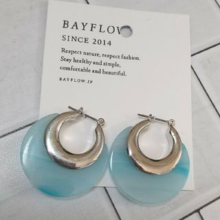 ベイフロー(BAYFLOW)の新品BAYFLOWチタンポストピアス(ピアス)