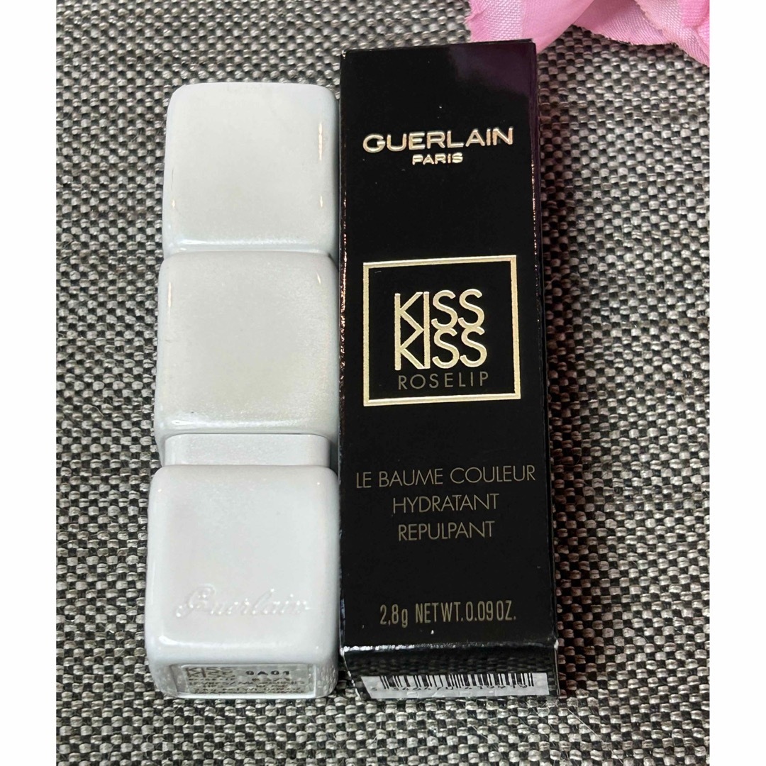 GUERLAIN(ゲラン)の新品❗️ゲラン キスキス ローズリップ R371 モーニング ローズ コスメ/美容のスキンケア/基礎化粧品(リップケア/リップクリーム)の商品写真