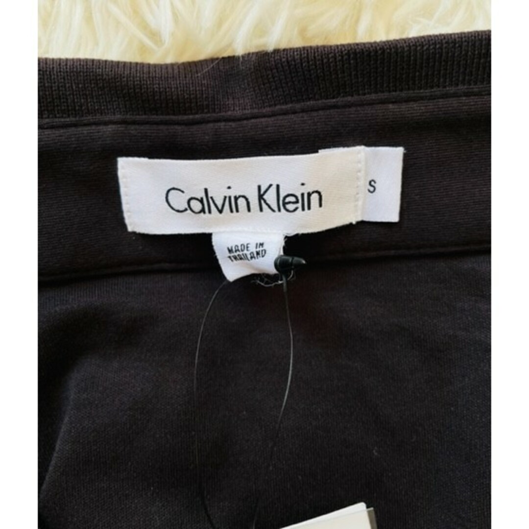 Calvin Klein(カルバンクライン)の【Calvin Klein】新品タグ付き ハーフジップカットソー メンズ S メンズのトップス(Tシャツ/カットソー(七分/長袖))の商品写真