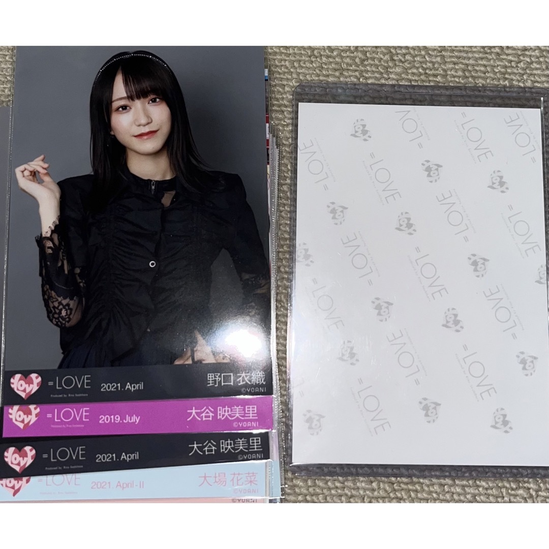 イコラブ 生写真 まとめ売り 直筆の通販 by 即購入可 断捨離中's shop