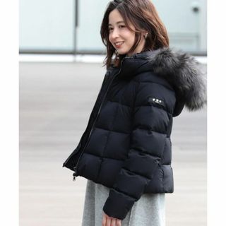 新品タグ付き　タトラス　22AW　ファー　ボアジャケット　ゼブラ柄　サイズ1