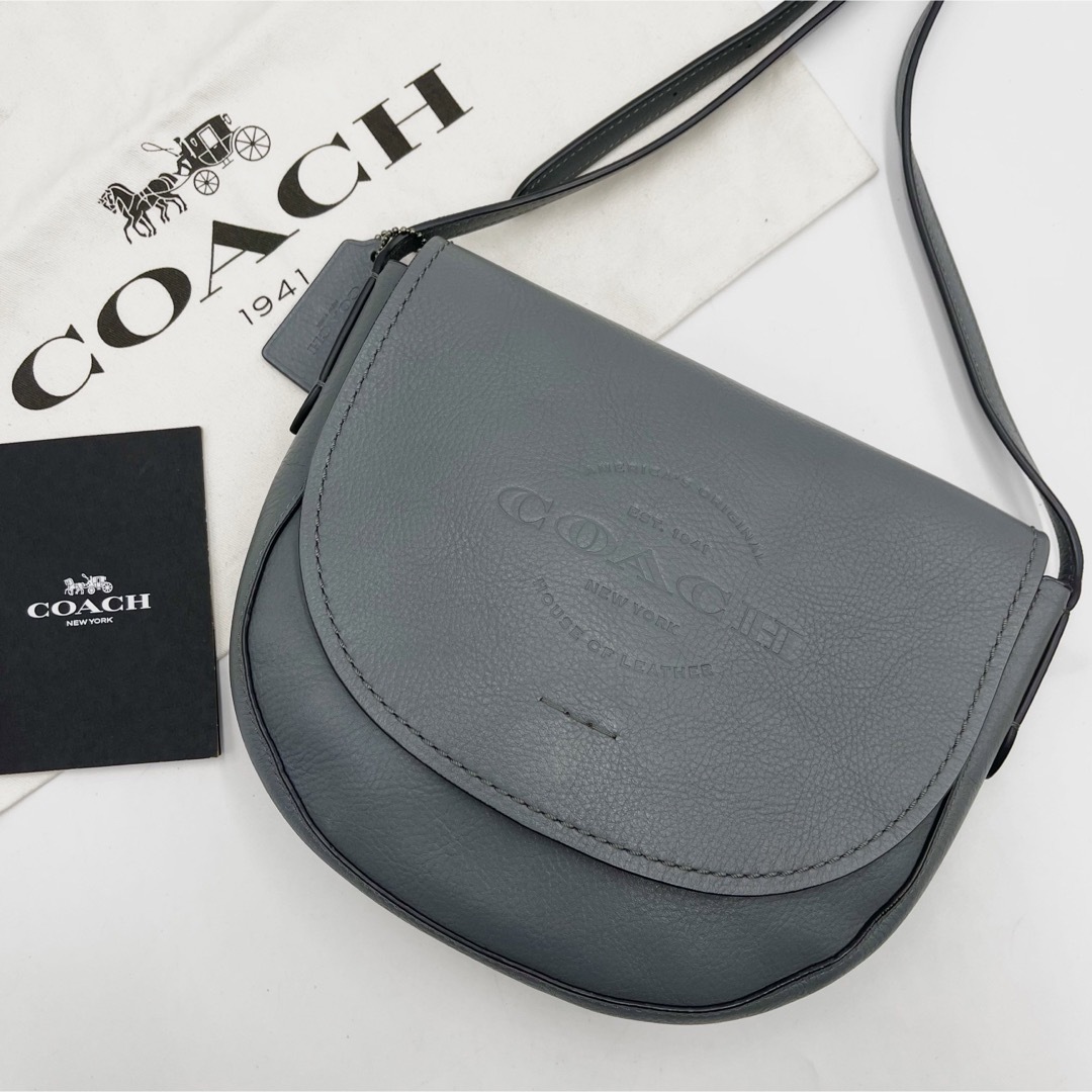 COACH - 未使用✨コーチ ショルダーバッグ ハドソン フラップ チャーム