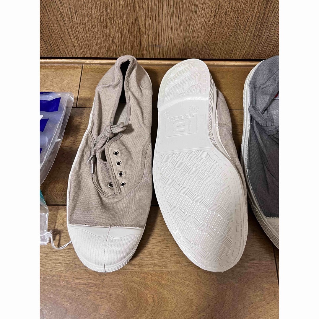 BENSIMON(ベンシモン)のBenSimon ベンシモン スニーカー セット 定価12760円 キャンバス メンズの靴/シューズ(スニーカー)の商品写真