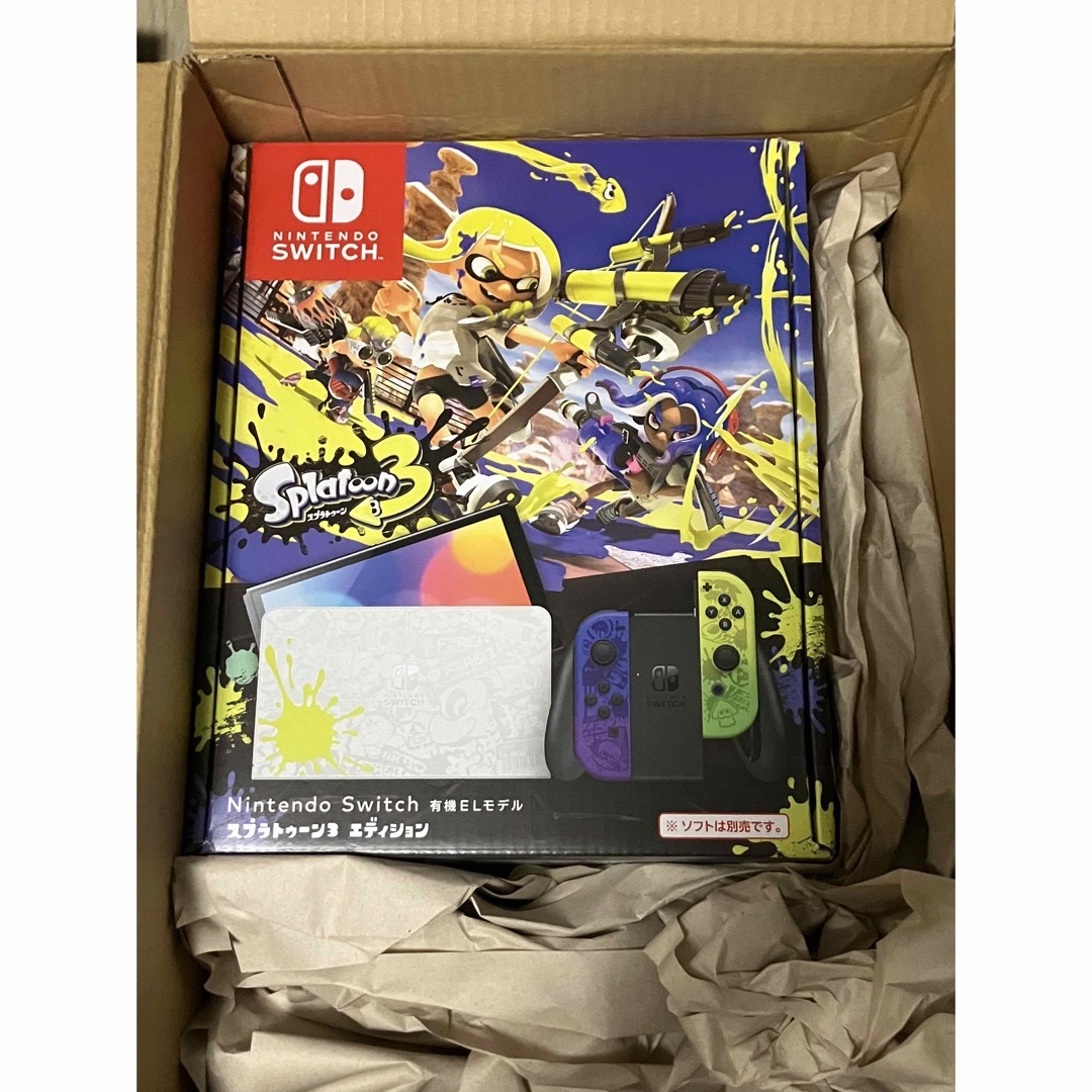 新品未開封】Nintendo Switch有機ELスプラトゥーン3エディション-