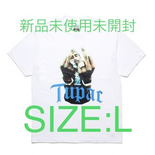 ワコマリア(WACKO MARIA)のWACKOMARIA ワコマリア2PAC / Tシャツ ホワイト L(Tシャツ/カットソー(半袖/袖なし))