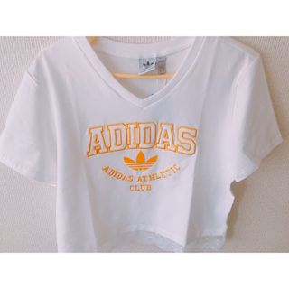 アディダス(adidas)の限定値下げ中！adidas レース Tシャツ ホワイト イエロー(Tシャツ/カットソー(半袖/袖なし))