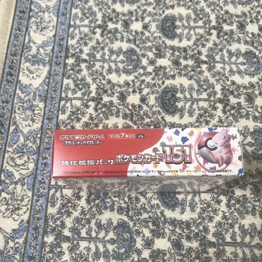 ④  ポケモンカード　151   シュリンク付き　box Pokemoncard