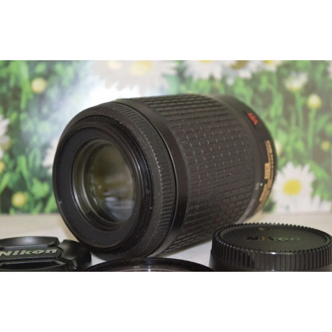 Nikon - 手振れ補正❤️Nikon AF-S 55-200mm VR❤️人気望遠レンズ