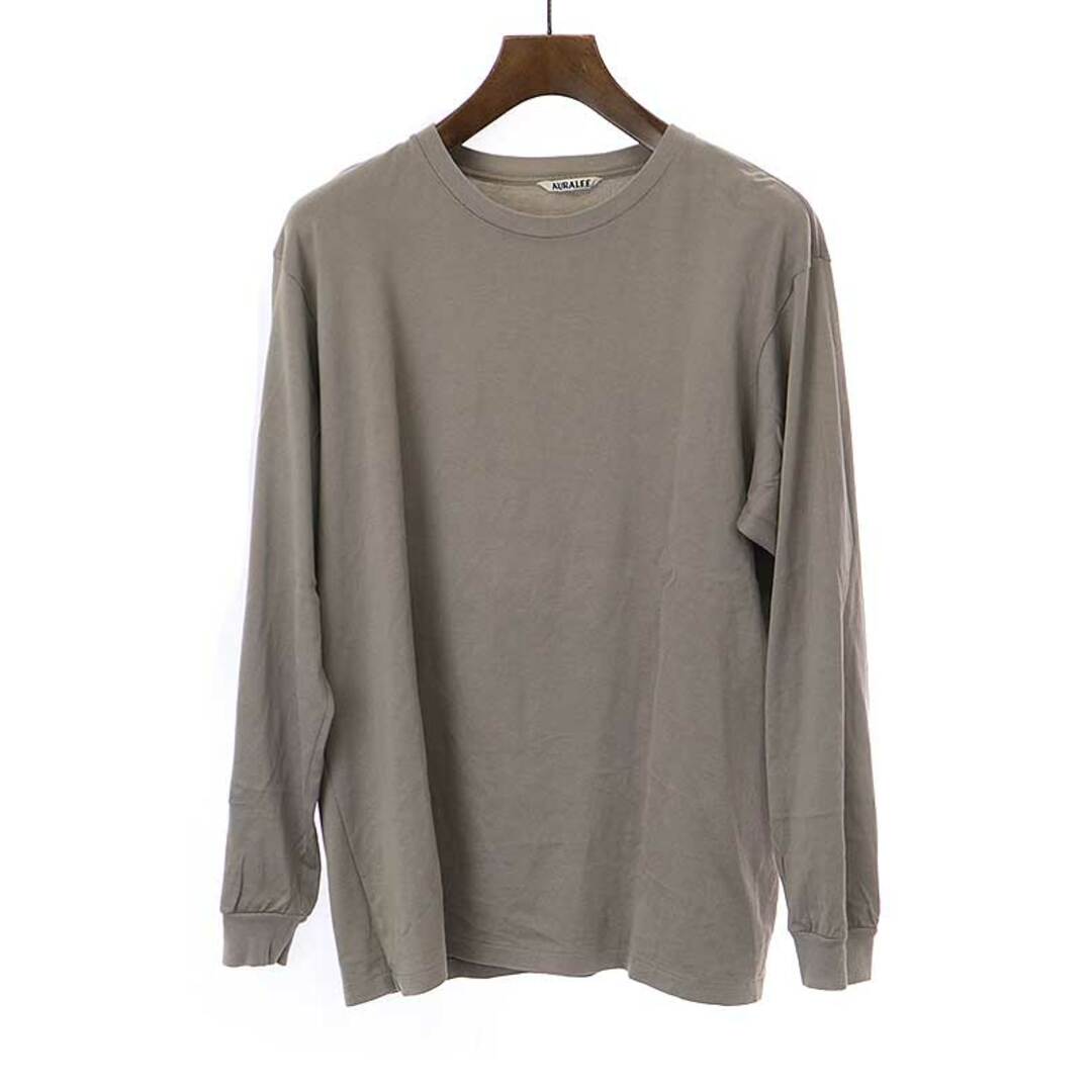 オーラリー 20SS LUSTER PLAITING L/S TEE