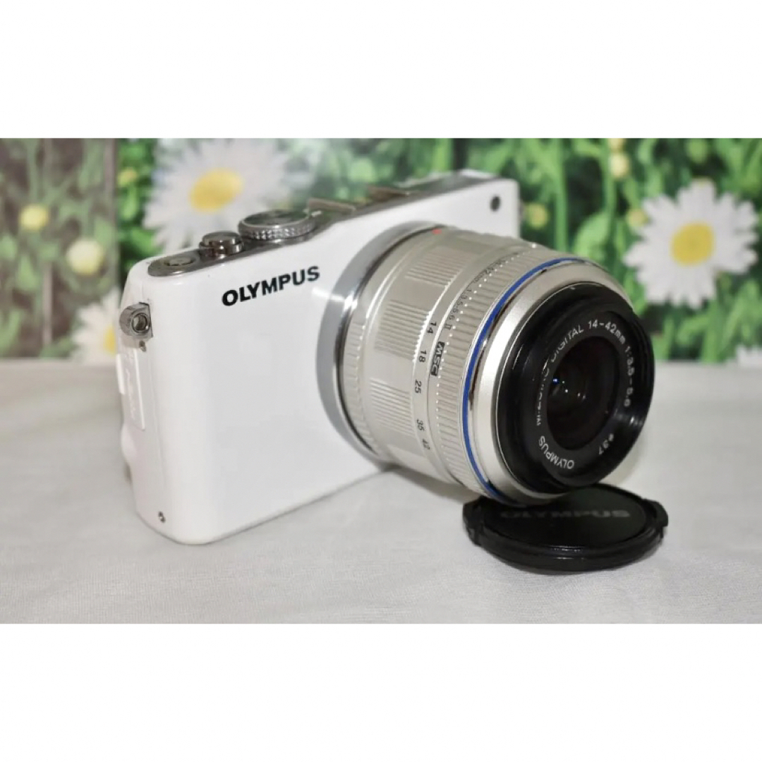OLYMPUS - 美品❤️オリンパス PEN E-PL3❤️ホワイト❤iPhone転送ok