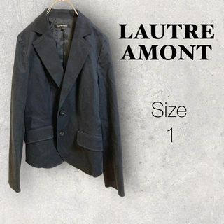 ロートレアモン(LAUTREAMONT)の37a890 LAUTRE AMONT レディース　フォーマルジャケット　綿(テーラードジャケット)