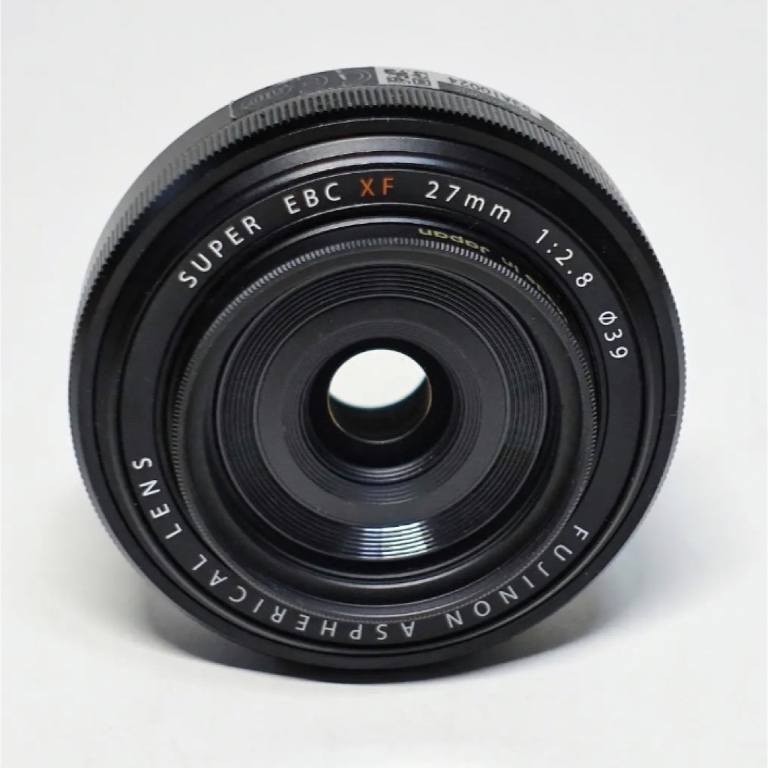 【美品・レンズ付】X-E4 BLACK XF27mm F2.8付属