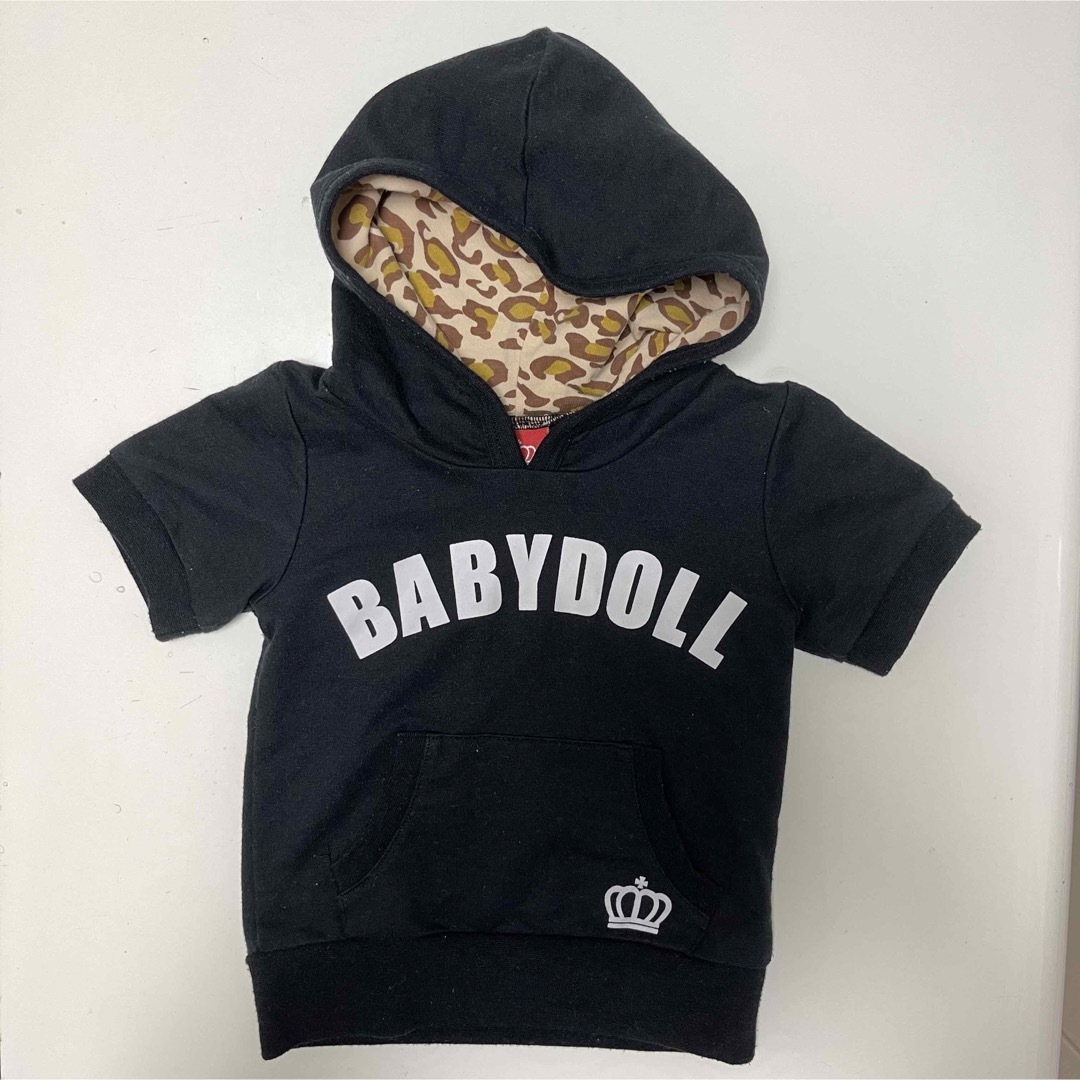 BABYDOLL(ベビードール)のBABYDOLL☆フード付Tシャツ他☆3枚セット☆80cm キッズ/ベビー/マタニティのベビー服(~85cm)(Ｔシャツ)の商品写真