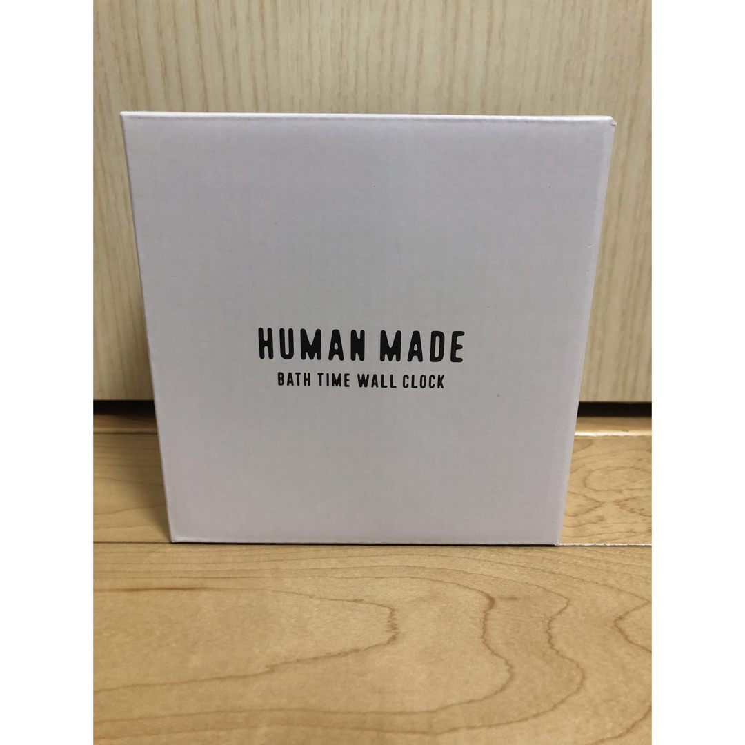 HUMAN MADE BATH CLOK WHITE www.krzysztofbialy.com