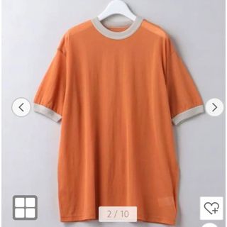 ロク(6 (ROKU))の6(ROKU) COTTON NYLON RINGER T-SHIRT Tシャツ(Tシャツ(半袖/袖なし))