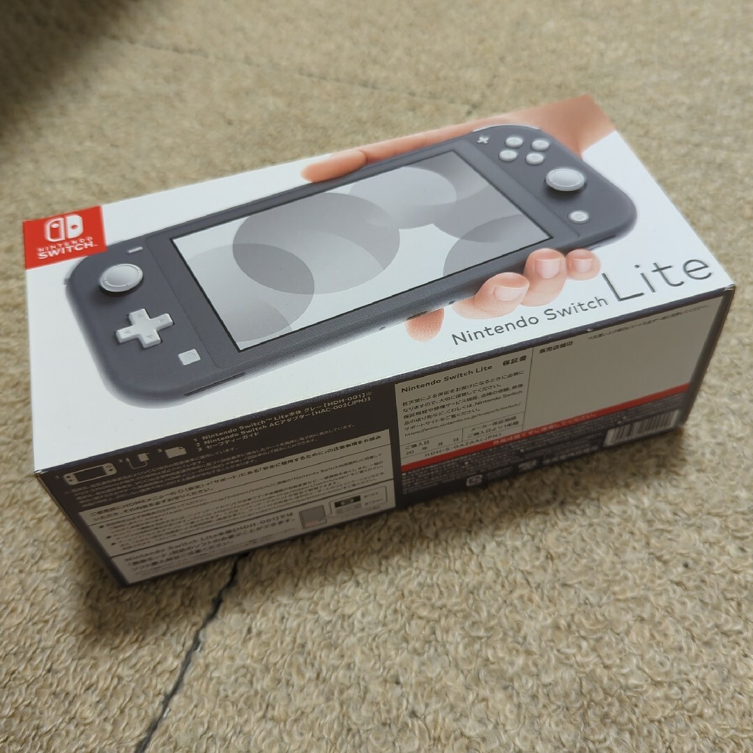 Nintendo Switch Liteグレー ＋128GBメモリースティック - www