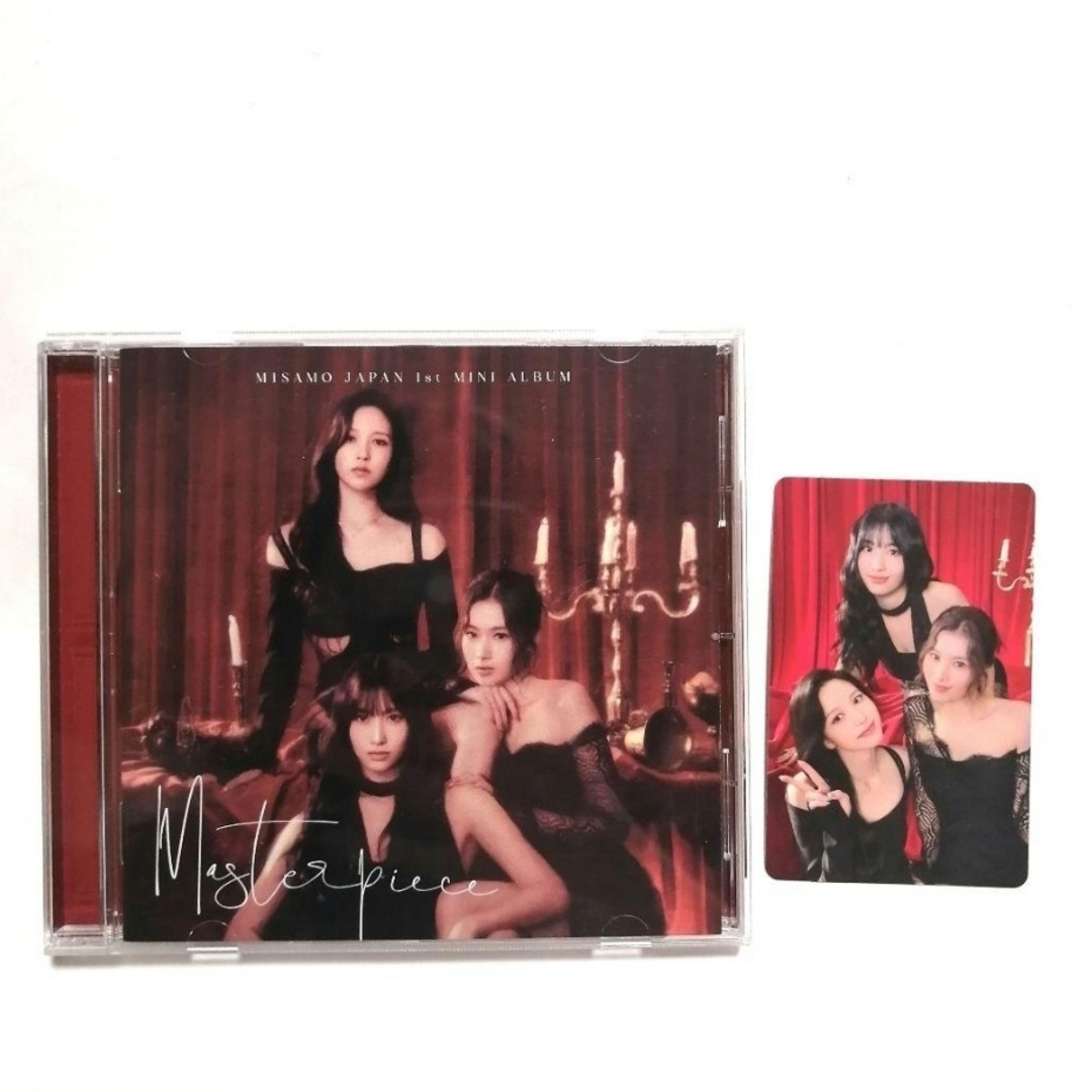 TWICE(トゥワイス)のMasterpiece MISAMO 通常盤 CD トレカ ハイタッチ エンタメ/ホビーのCD(K-POP/アジア)の商品写真