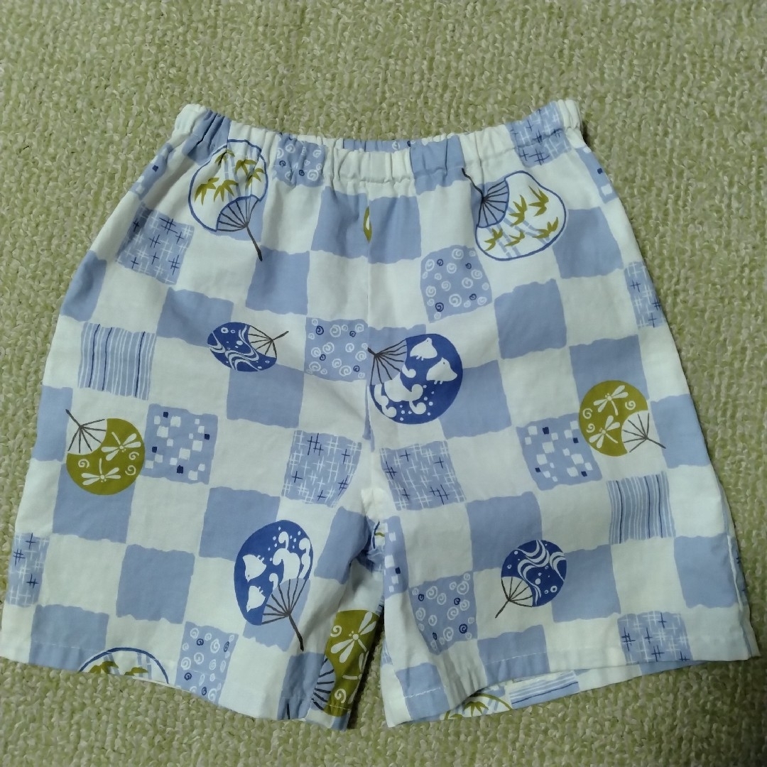 甚平　110cm 　男の子 キッズ/ベビー/マタニティのキッズ服男の子用(90cm~)(甚平/浴衣)の商品写真