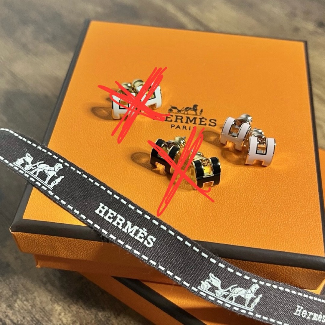 Hermes - 新品未使用Pop H mini ローズドラージ×Rゴールドの通販 by