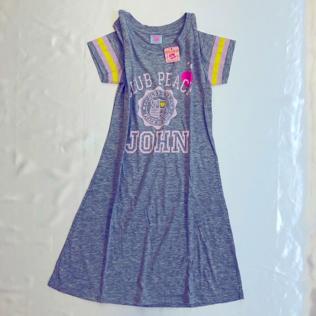 PEACH JOHN(ピーチジョン)のpeach john  club peach/ジャージィtドレス レディースのトップス(Tシャツ(半袖/袖なし))の商品写真