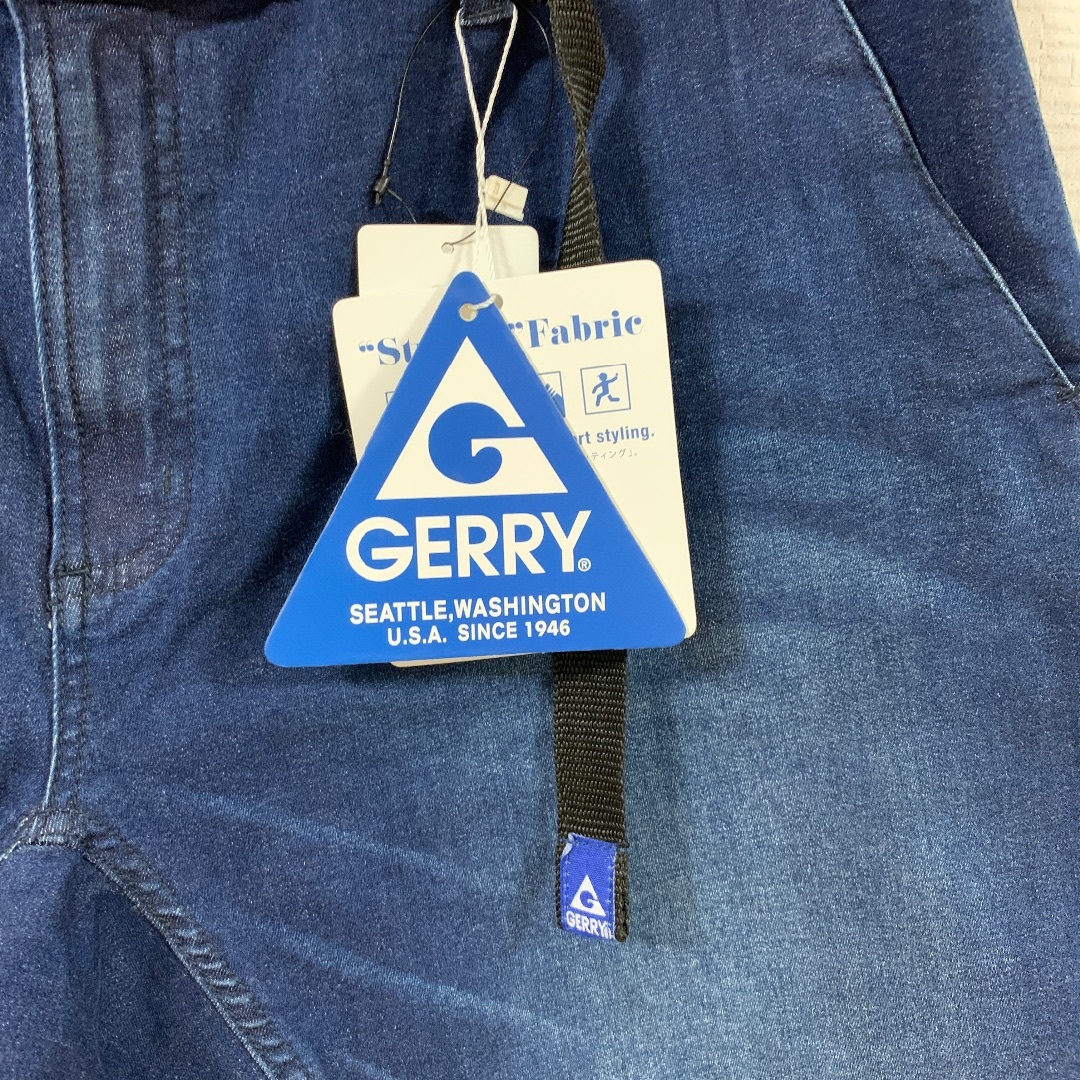 GERRY デニムクライミングショーツ 青色 LLサイズ タグ付き新品未使用