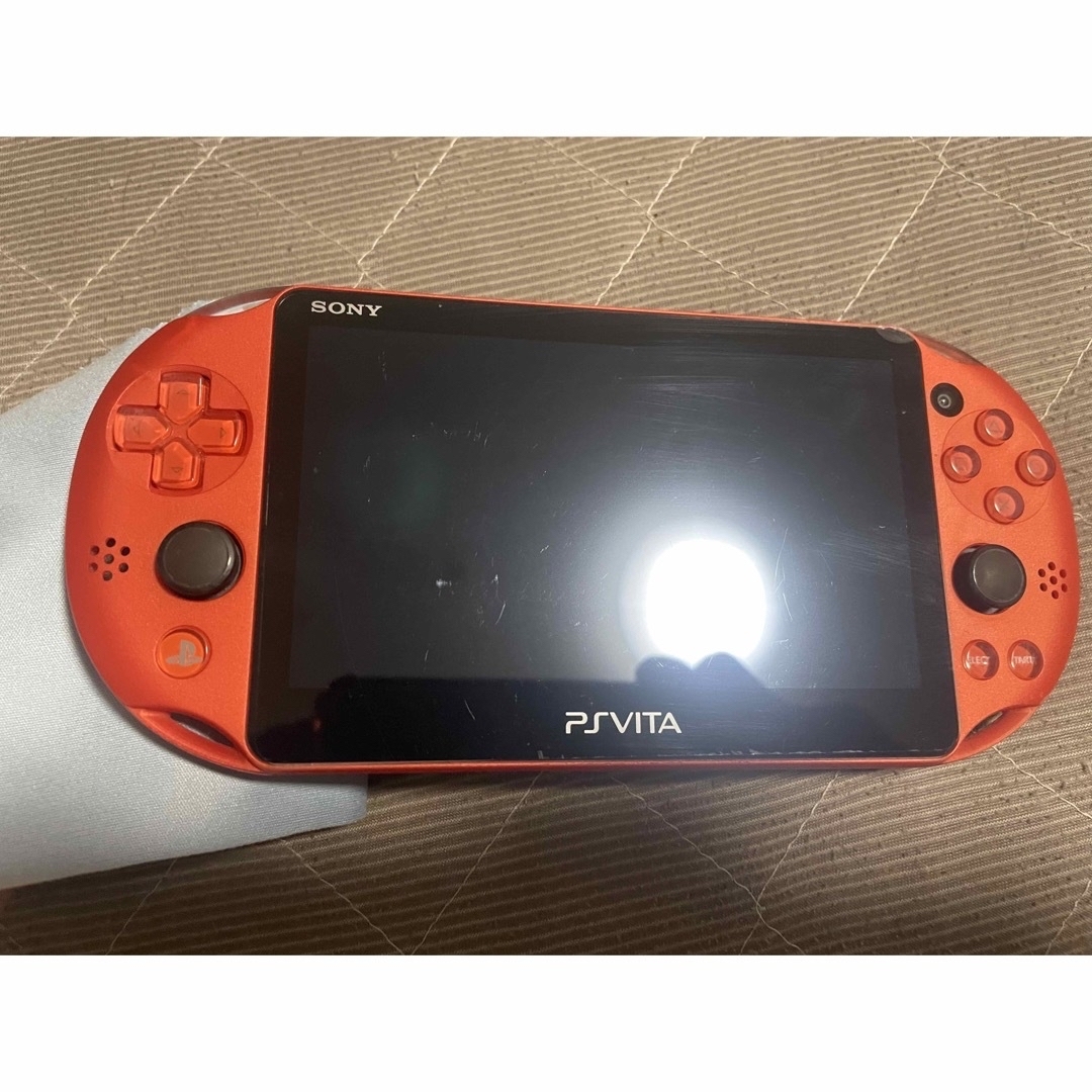 PlayStation Vita - vita メタリックレッド 訳ありの通販 by ゲーム ...