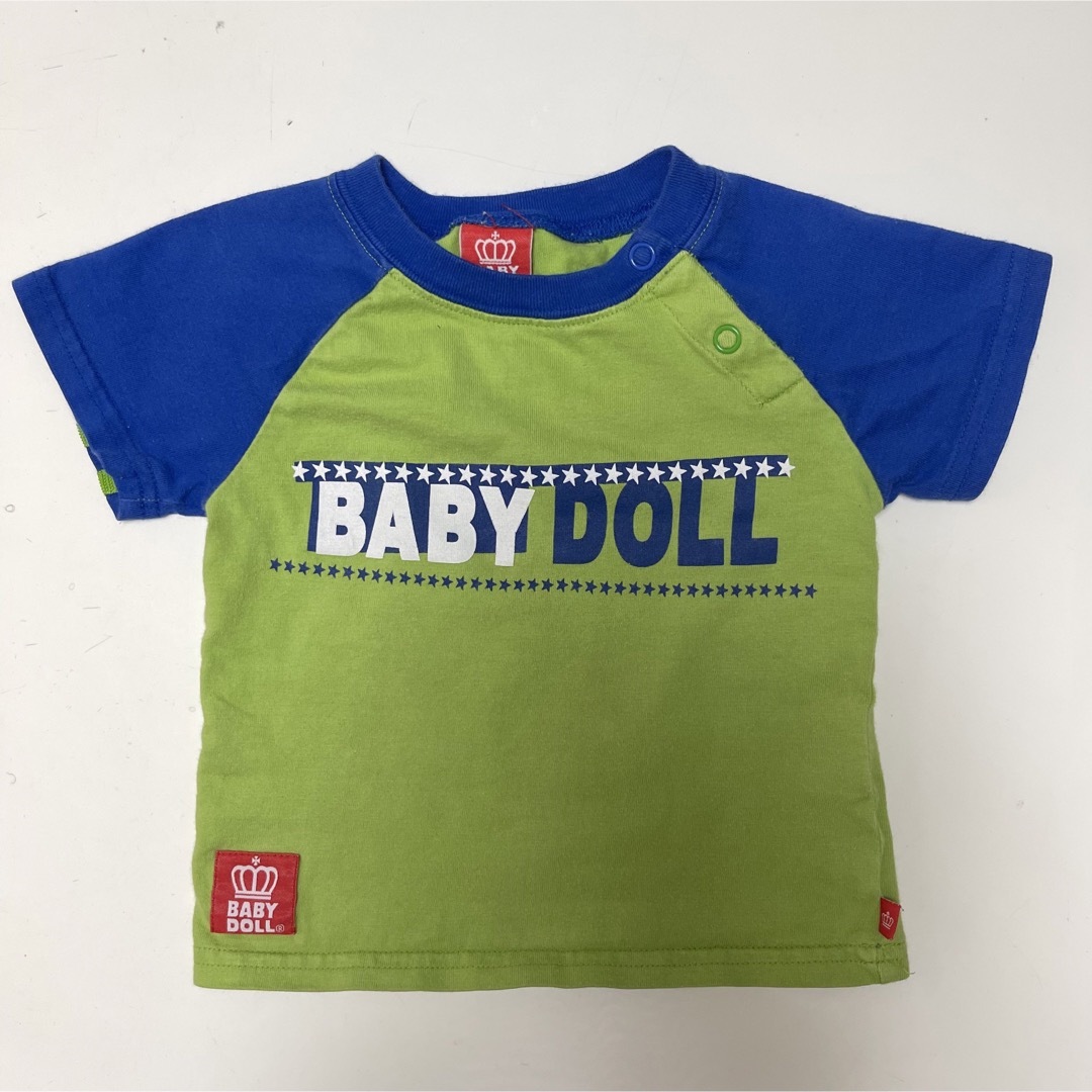 BABYDOLL(ベビードール)のBABYDOLL☆Tシャツ　80cm☆3枚セット② キッズ/ベビー/マタニティのベビー服(~85cm)(Ｔシャツ)の商品写真