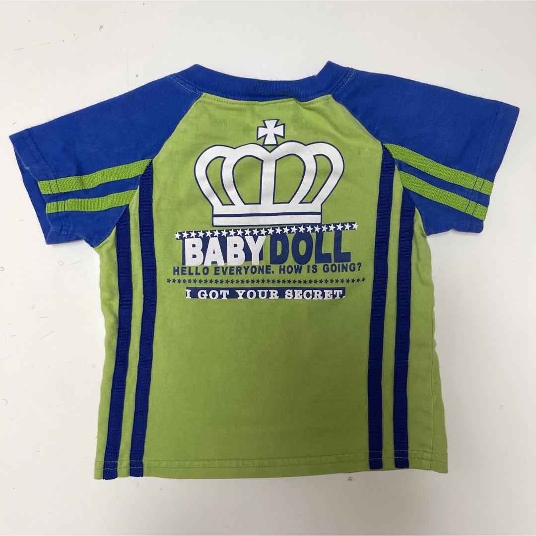 BABYDOLL(ベビードール)のBABYDOLL☆Tシャツ　80cm☆3枚セット② キッズ/ベビー/マタニティのベビー服(~85cm)(Ｔシャツ)の商品写真