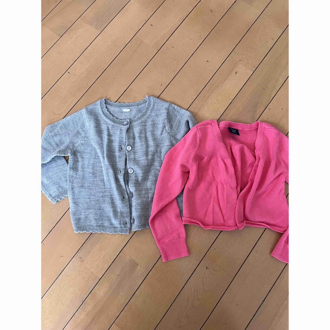 子供服　秋冬　保育園着　キッズ キッズ/ベビー/マタニティのキッズ服女の子用(90cm~)(Tシャツ/カットソー)の商品写真