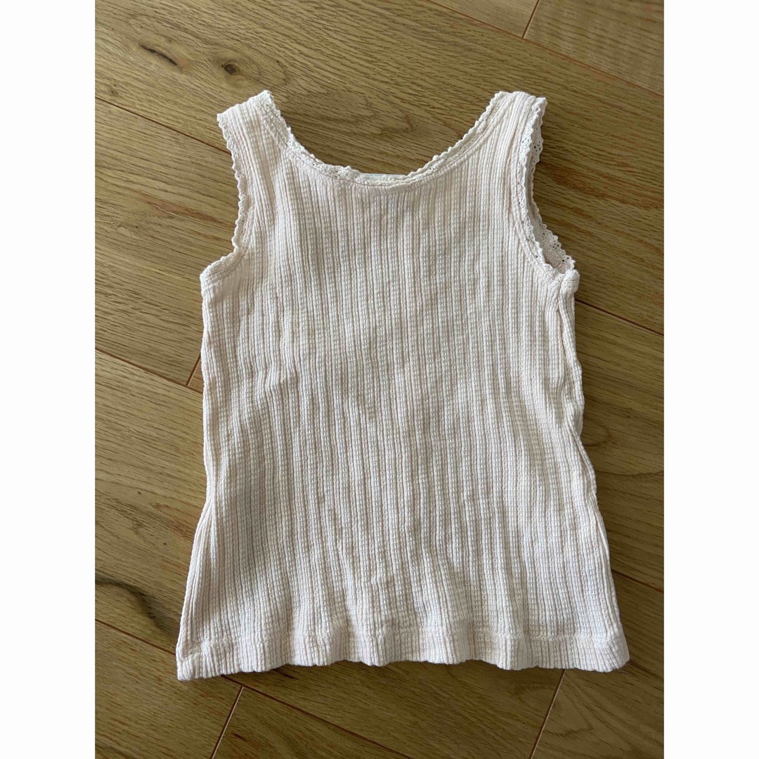 ZARA(ザラ)のZARAタンクトップ キッズ/ベビー/マタニティのキッズ服女の子用(90cm~)(Tシャツ/カットソー)の商品写真