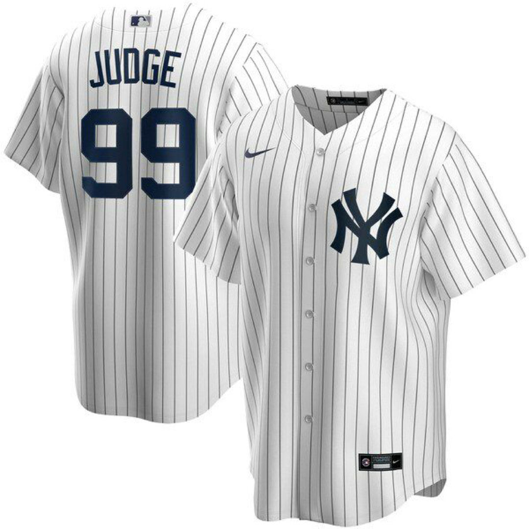 ニューヨーク・ヤンキース アーロン・ジャッジ レプリカユニフォーム スポーツ/アウトドアの野球(ウェア)の商品写真