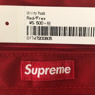 オンライン正規 19ss Supreme Utility Pouch Red