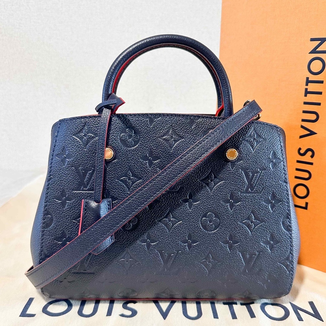 【極美品】ルイヴィトン LOUIS VUITTON モンテーニュ 真贋鑑定済み