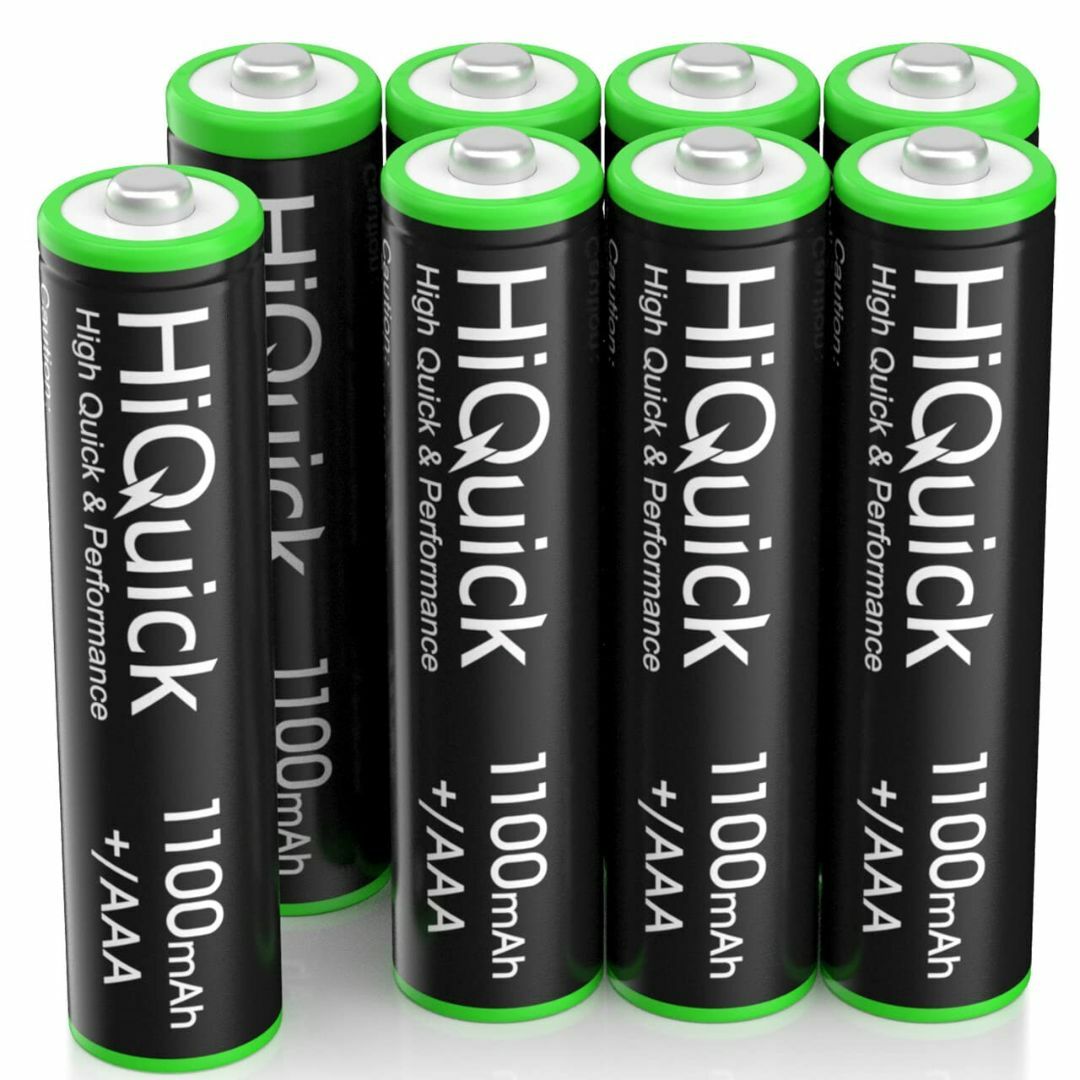 HiQuick 単4 電池 充電式 ニッケル水素 高容量 単四電池 1100mA スマホ/家電/カメラのスマホ/家電/カメラ その他(その他)の商品写真