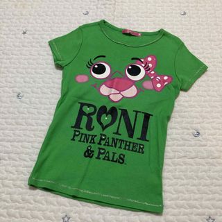 ロニィ(RONI)のRONI ピンクパンサー グリーン Tシャツ(Tシャツ/カットソー)