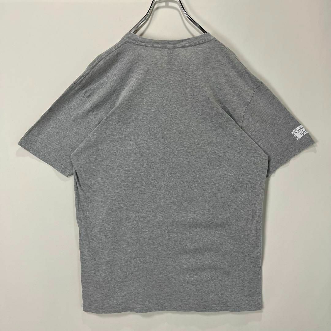 車　Tシャツ プリント　XLサイズ　古着　グレー　クラシックカー　ゆるだぼ メンズのトップス(Tシャツ/カットソー(半袖/袖なし))の商品写真