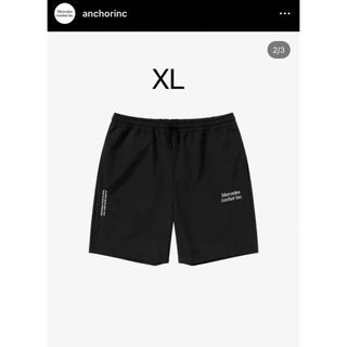 ダブルタップス(W)taps)のanchorinc training shorts BLACK XL 新品未開封(ショートパンツ)