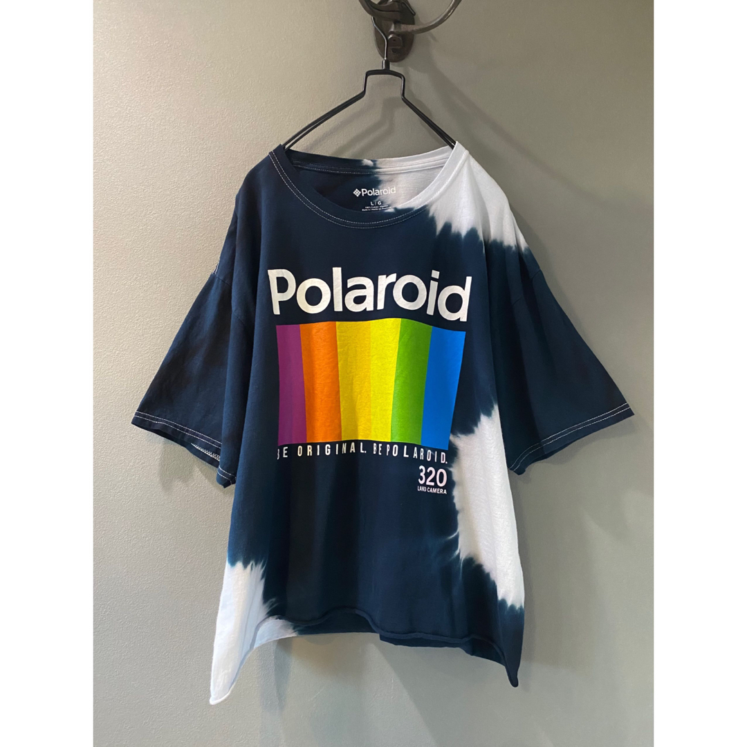 古着 ビンテージ polaroid 虹 レインボー ビックサイズ L Tシャツ | フリマアプリ ラクマ