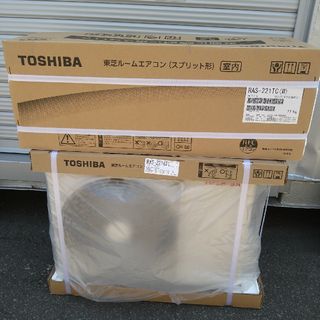 新品　東芝　ルームエアコン　RAS-221TC　おもに6畳　2021年製